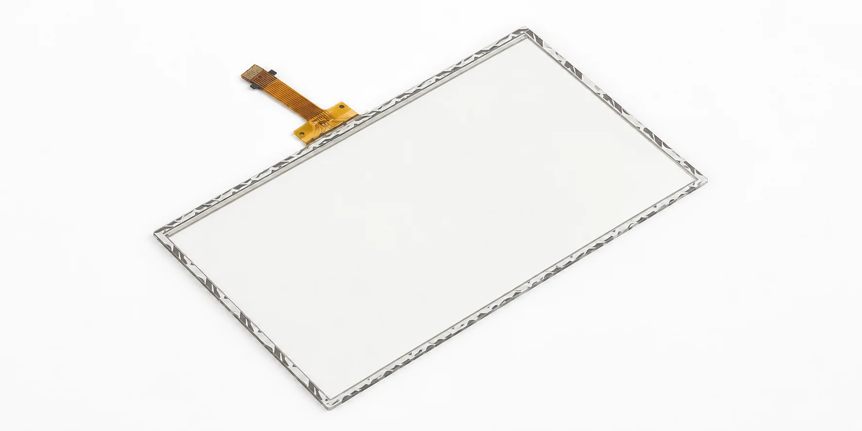 Resistive and capacitive touch screen options