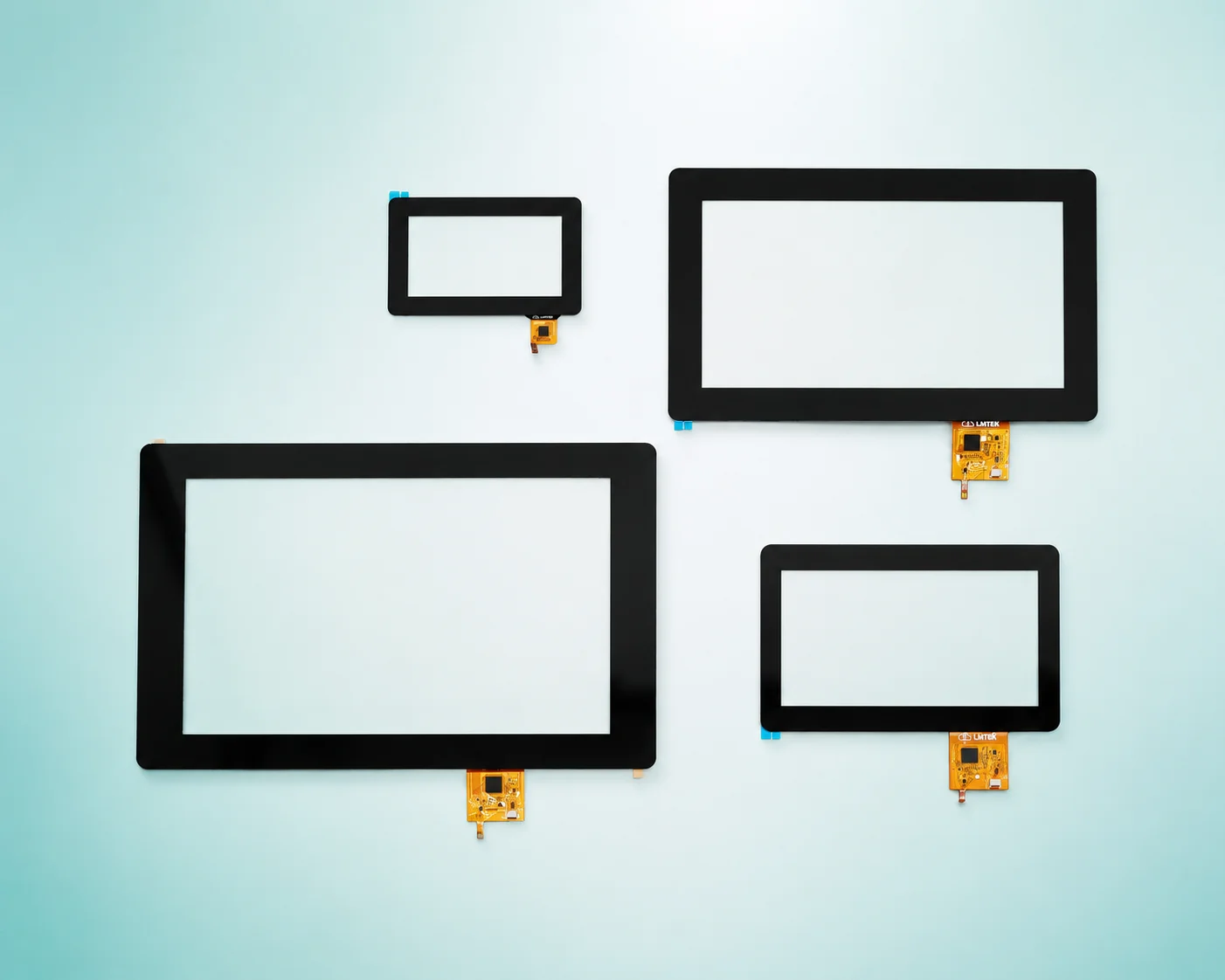 LMTEK industrial touch screen panels for TFT displays and HMI systems