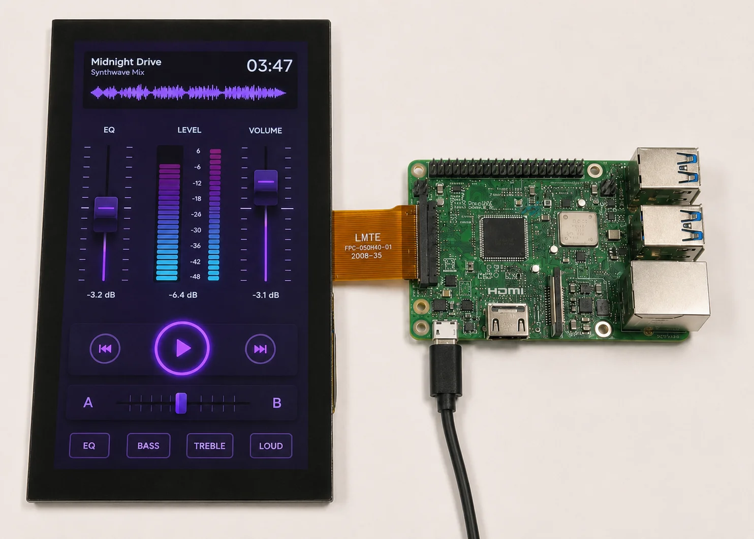 LMTEK MCU interface TFT LCD module for embedded system design