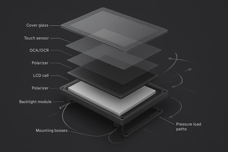 Pressure Damage LCD Guide for Industrial Displays (Industrial LCD Pressure Damage)