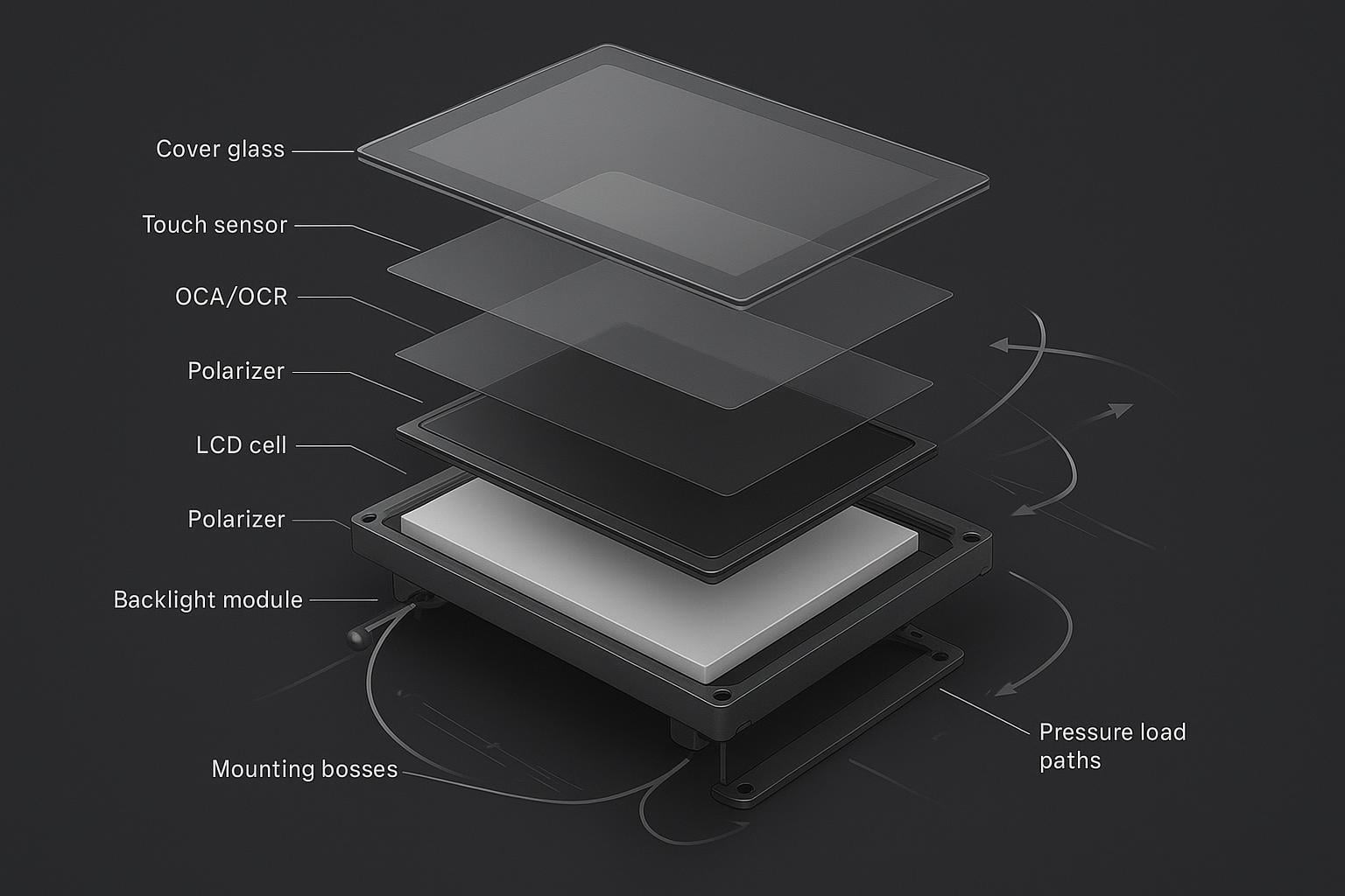 Pressure Damage LCD Guide for Industrial Displays (Industrial LCD Pressure Damage)