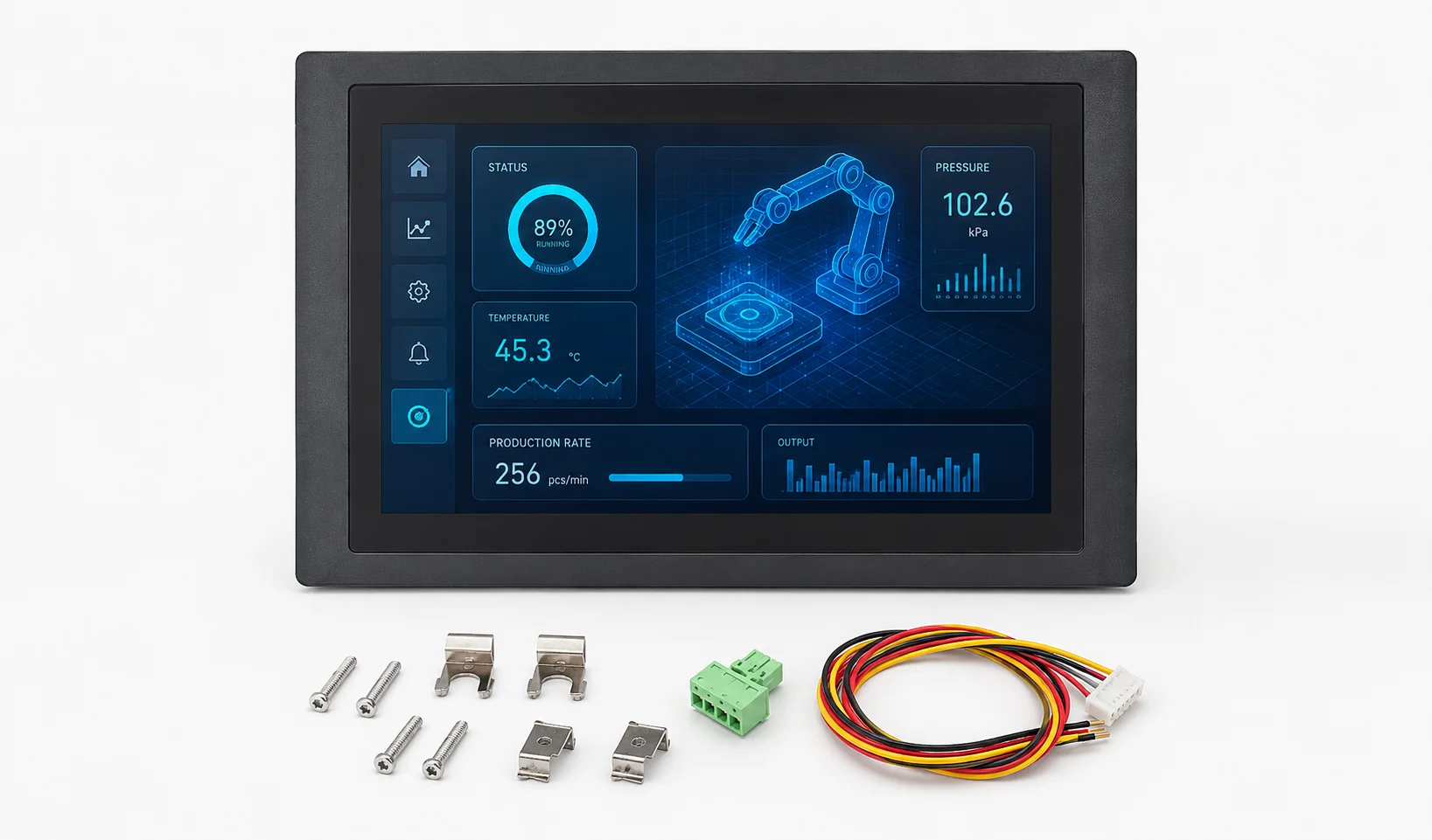 Industrial Automation touch screen application