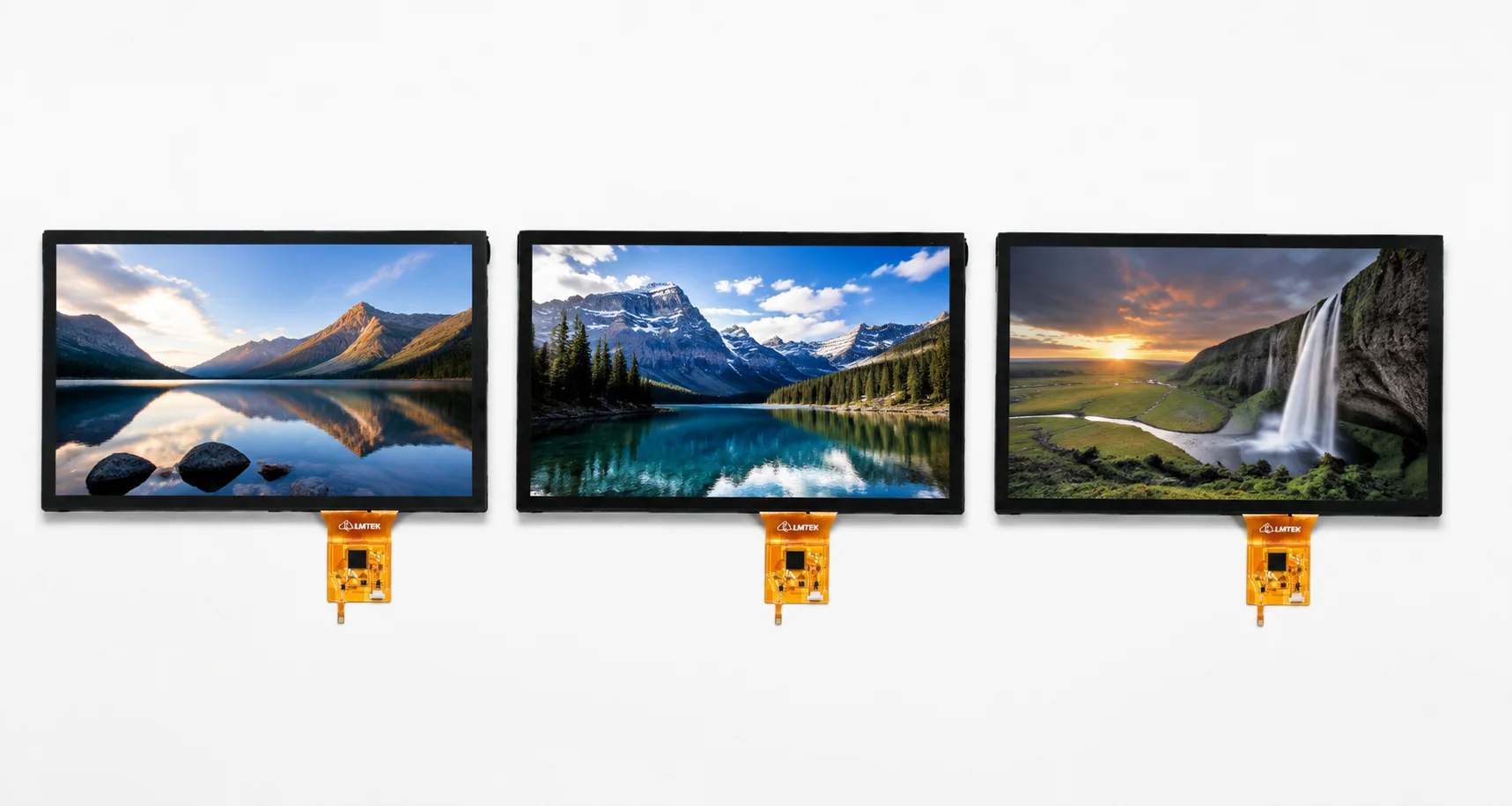 PCAP capacitive touch screens for vertical HMI