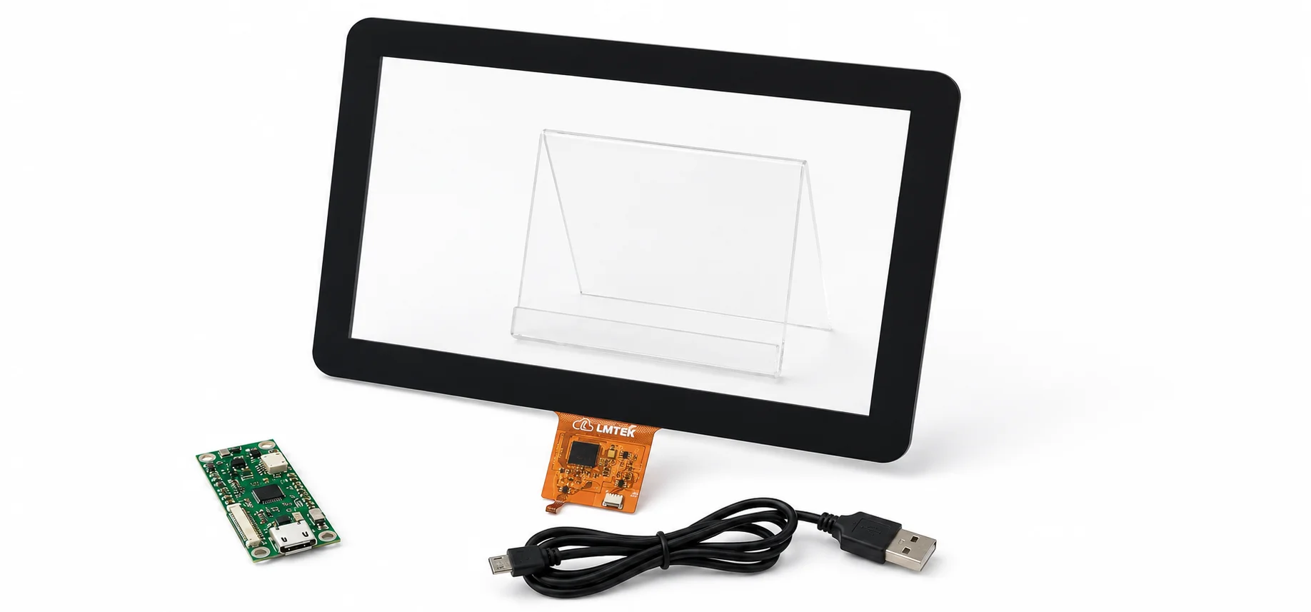 Projected capacitive touch screen panel
