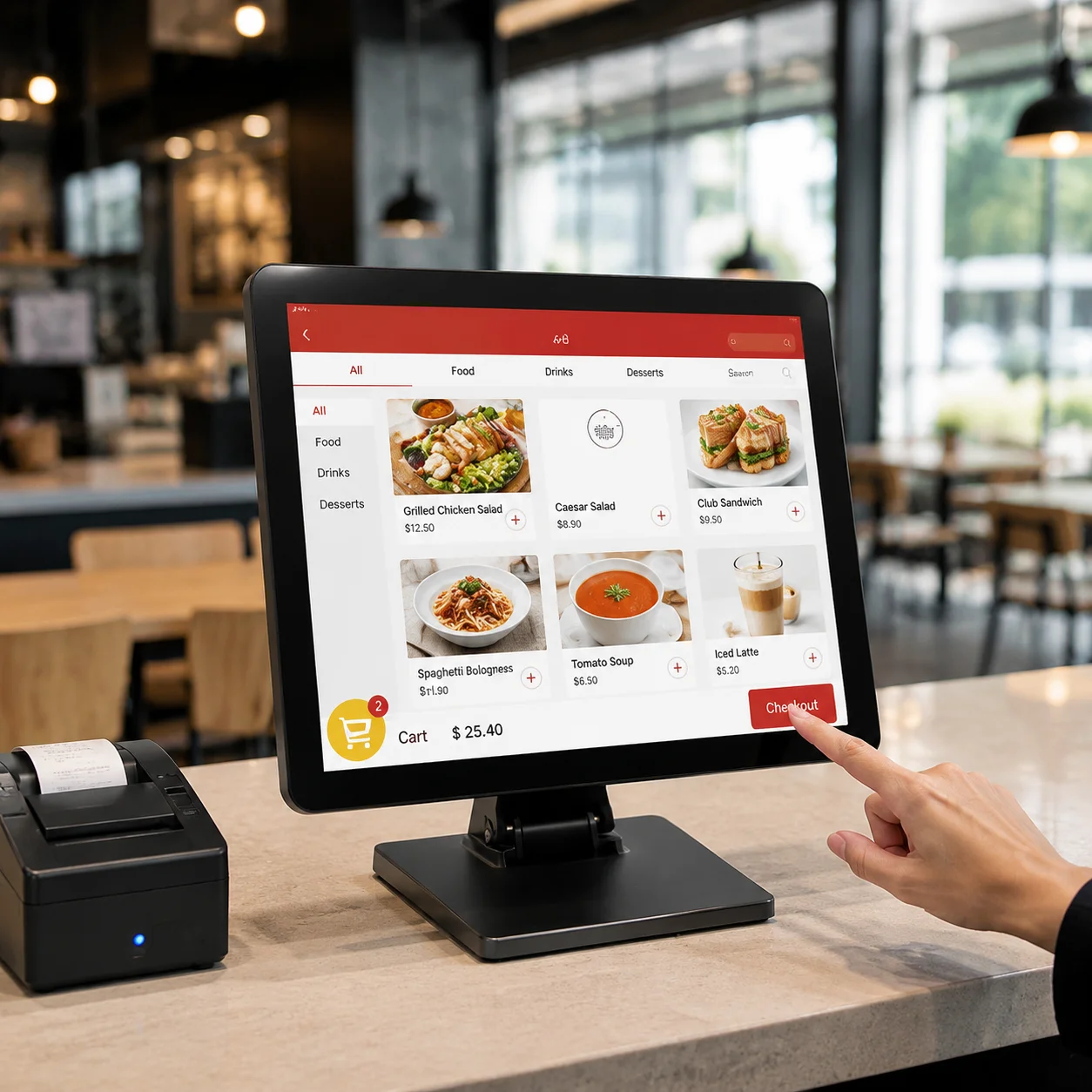 Commercial Electronics POS terminal