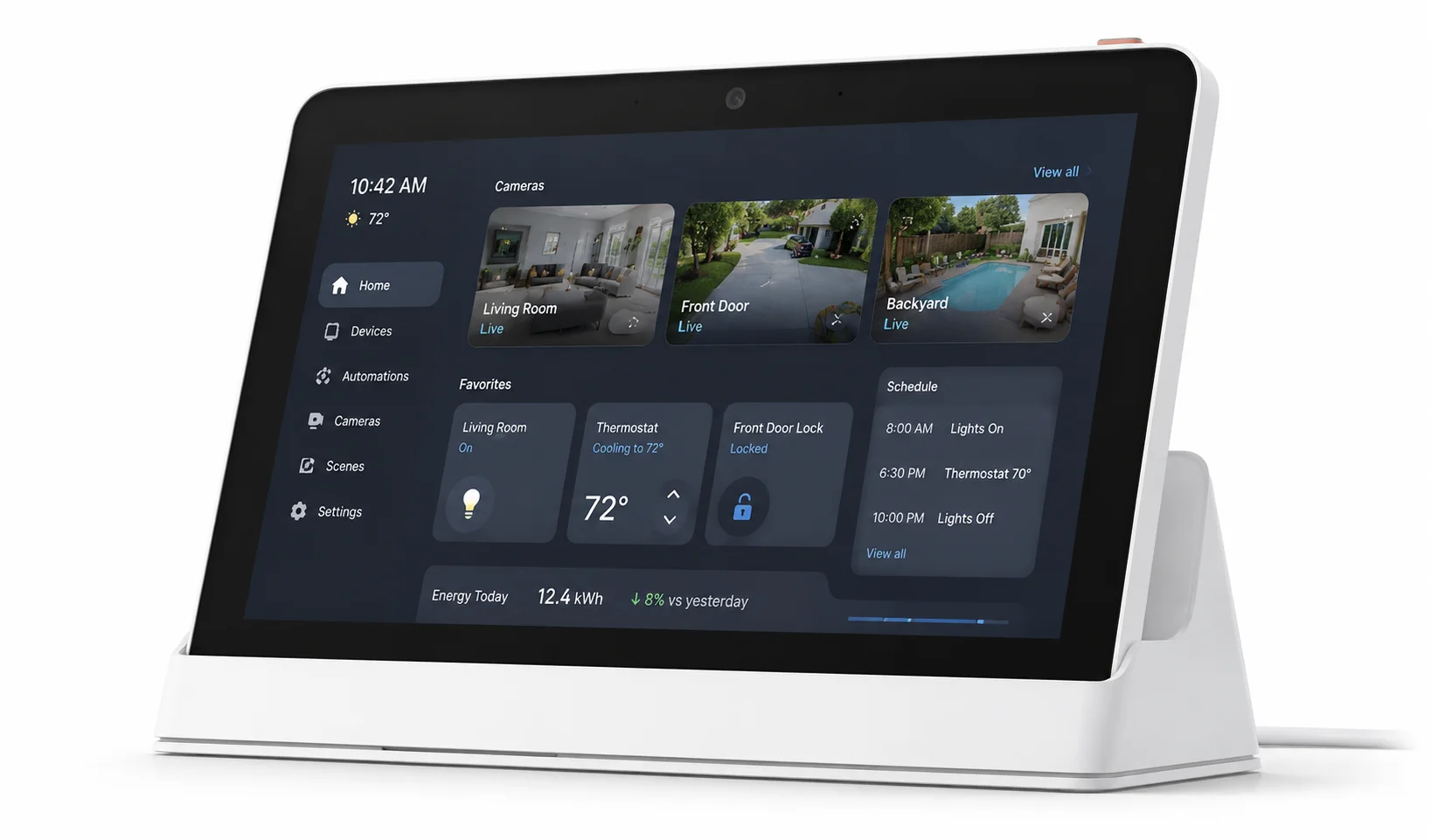 Smart Building control panel