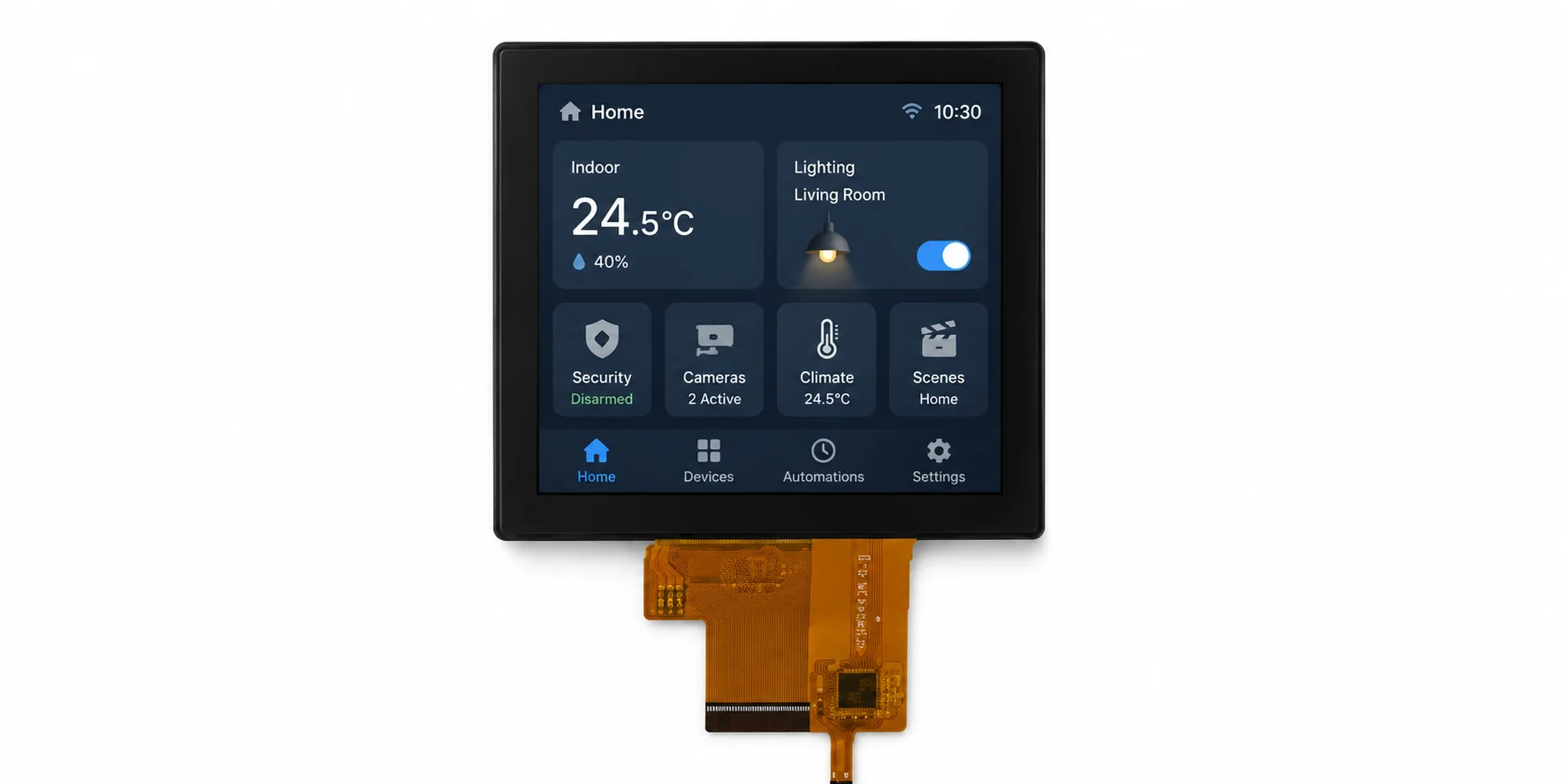 HMI-ready platform combining display, touch, embedded SBC and I/O