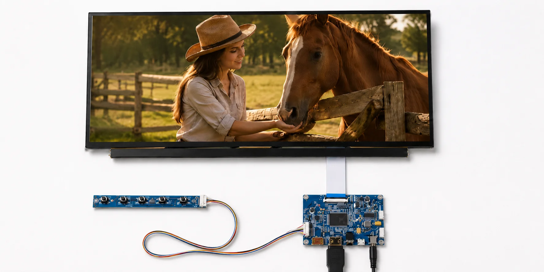 HDMI Display with controller board