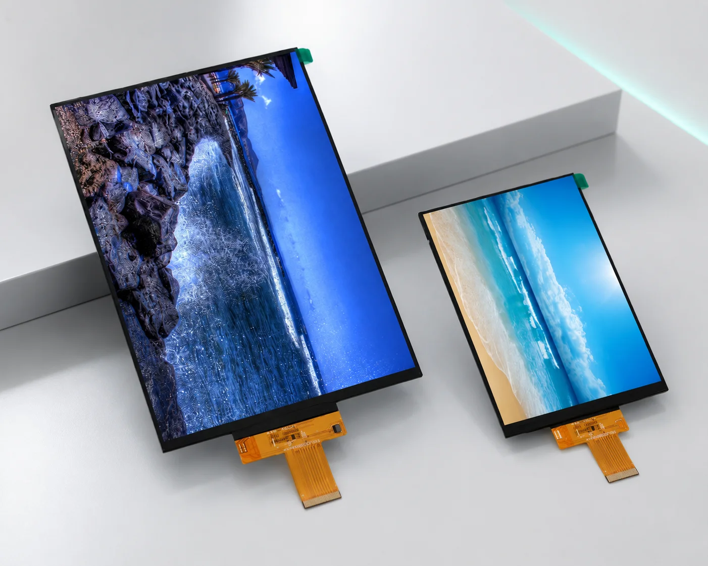 MCU display modules for embedded control interfaces