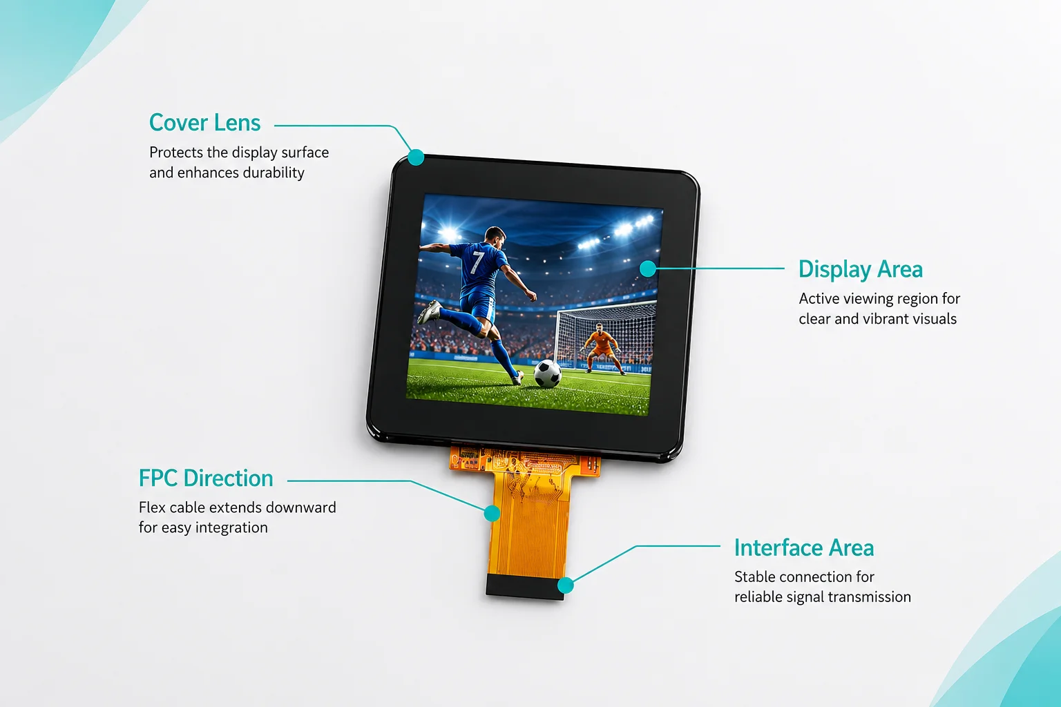 LMTEK square display module product overview