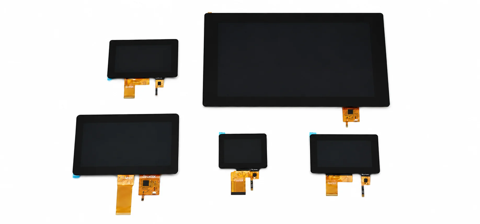 Capacitive touch screen with TFT LCD matching